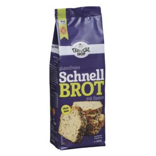 Schnellbrot mit Saaten glutenfrei