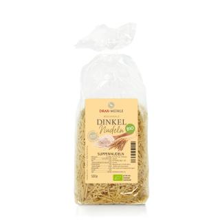 Bio Dinkel Suppennudeln hell ohne Ei * 500 g