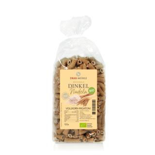 Bio Dinkel Rigatoni Vollkorn ohne Ei * 500 g