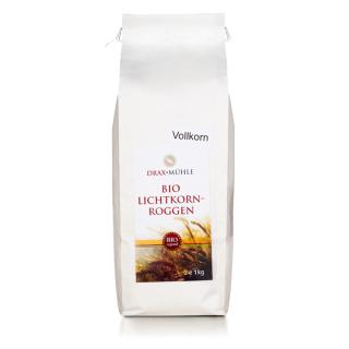 Bio Lichtkornroggen Vollkornmehl * 1 kg