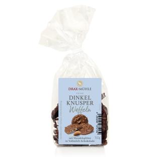 Dinkel Vollmilch-Mandelsplitter Knusperwaffeln * NEU