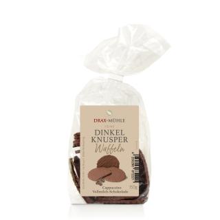 Dinkel Vollmilch-Cappuccino Knusperwaffeln * NEU