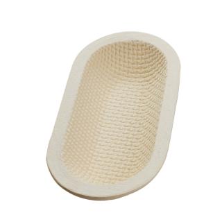 Gärkorb Holzschliff lang & Waffel 1kg 31x13,5x7cm