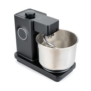 "WILFA" Probaker Küchenmaschine mit TIMER, schwarz, mit Edelstahlhaken