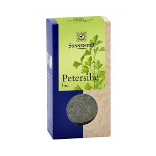Petersilie geschnitten