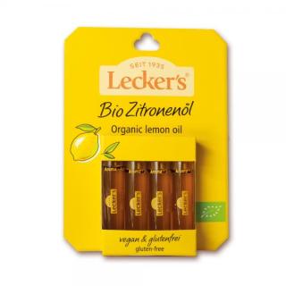 Lecker''s Zitronenöl 4x 2 ml Pack