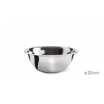 Edelstahl Schüssel 1,5 l ø 20 cm