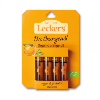 Lecker''s Orangenöl 4x 2 ml Pack