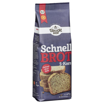 Schnellbrot 5-Korn glutenfrei