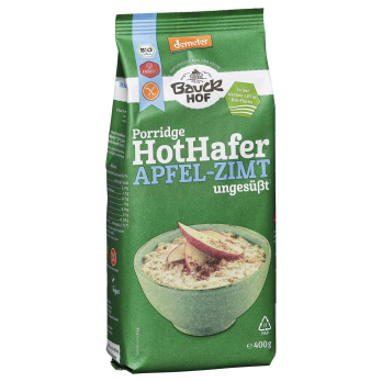 Hot Hafer Apfel-Zimt Demeter 400 g