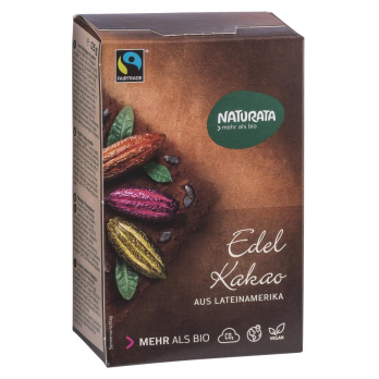 Edelkakao schwach entölt (dunkler Kakao)