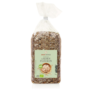 Bio 5-Korn-Flocken 1 kg