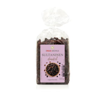 Sultaninen dunkel ungeschwefelt 500g