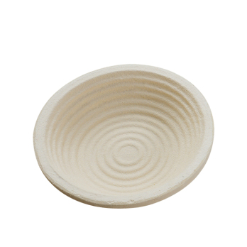 Gärkorb Holzschliff rund & Rillen 0,5kg Ø 18 cm