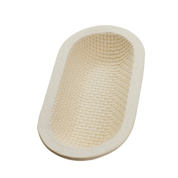 Gärkorb Holzschliff lang & Waffel 1kg 31x13,5x7cm